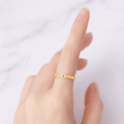 JWH personalized birthstone jewelry