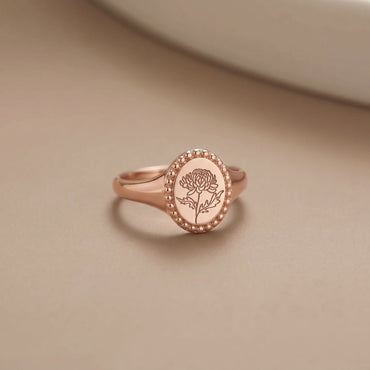 JWH personalized ring gift