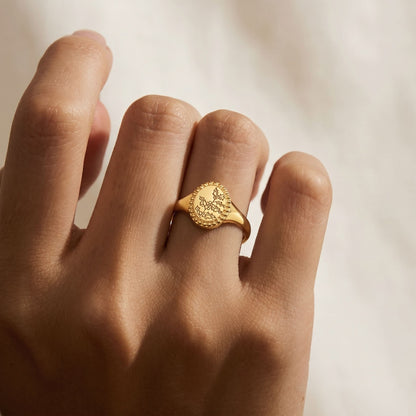 JWH personalized ring gift