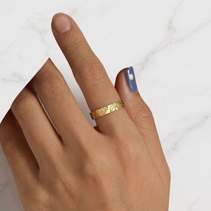 JWH personalized ring gift