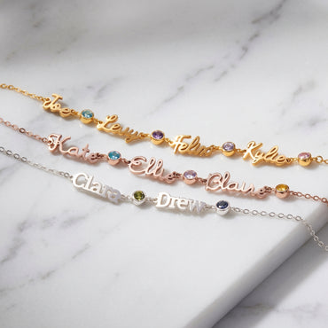 JWH personalized birthstone jewelry