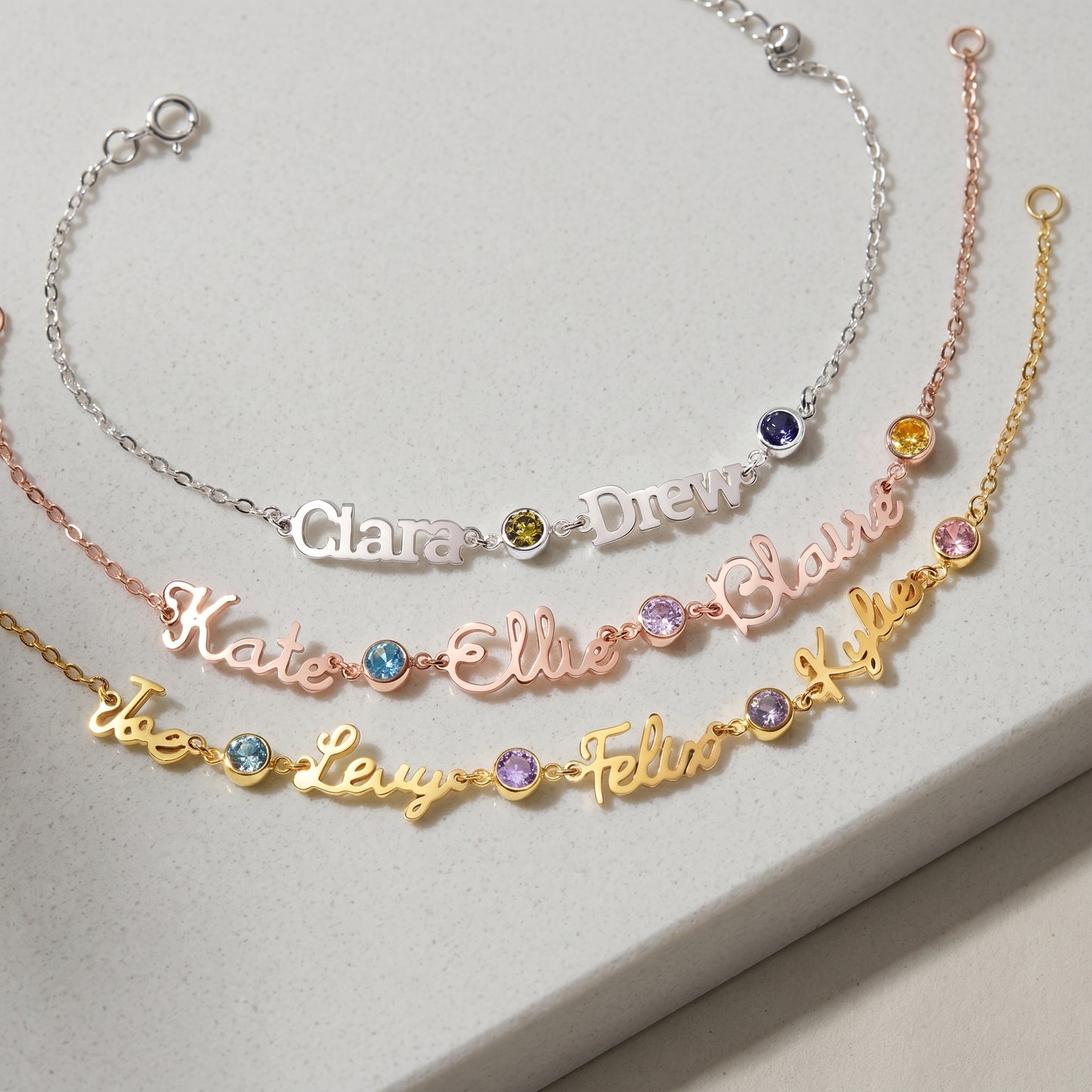 JWH personalized birthstone jewelry