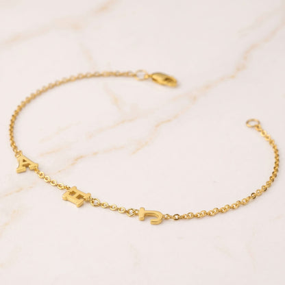 JWH personalized bracelet gift