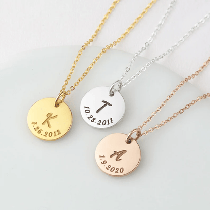 JWH font preview guide for Baby Initial Necklace for Mom
