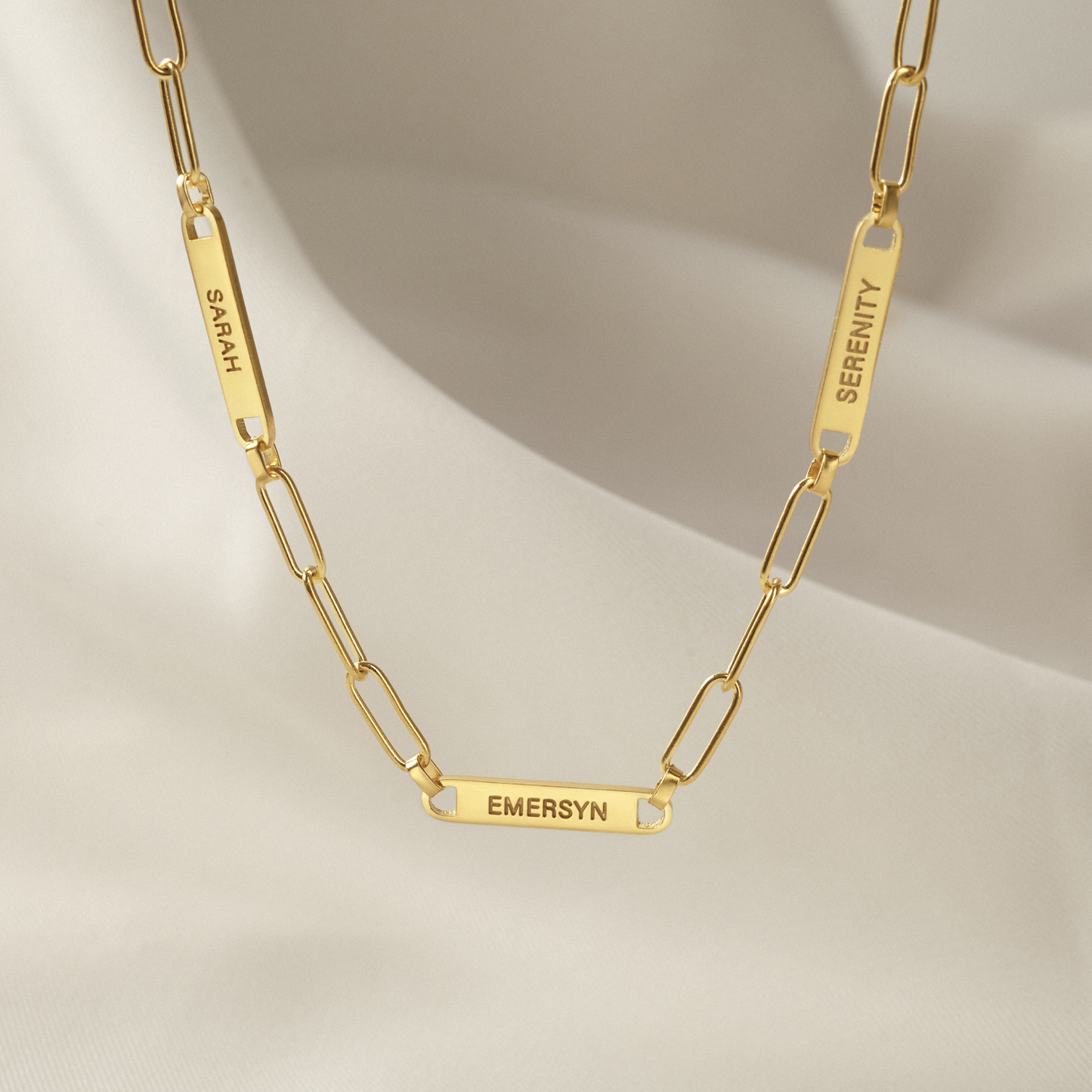 JWH font preview guide for Engraved Multi Kid Names Necklace