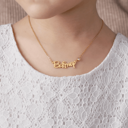 JWH font preview guide for Customized Necklace For Baby Girl