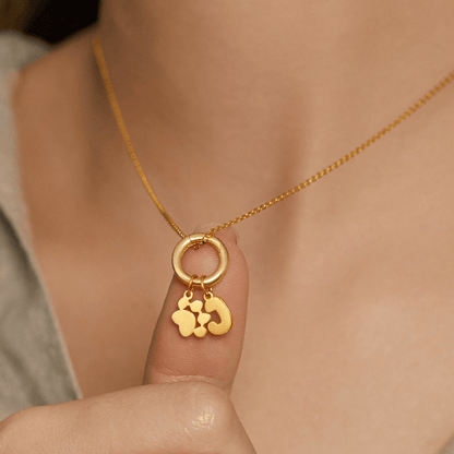 JWH font preview guide for Custom Pet Initial Charm Jewelry