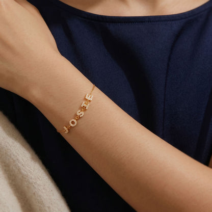 JWH personalized bracelet gift