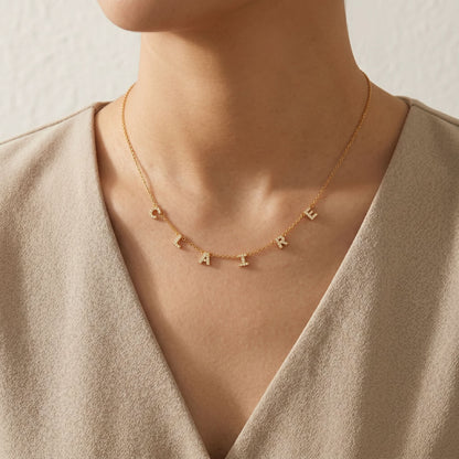 JWH personalized necklace gift