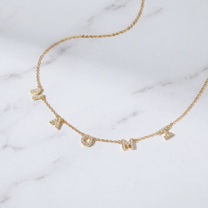 JWH personalized necklace gift
