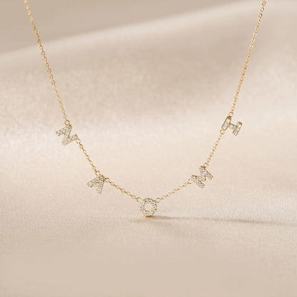 JWH personalized necklace gift