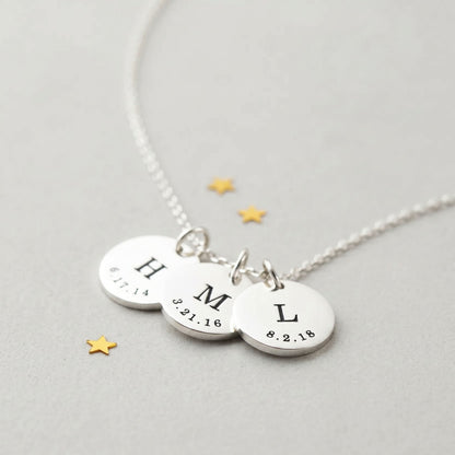 JWH personalized necklace gift