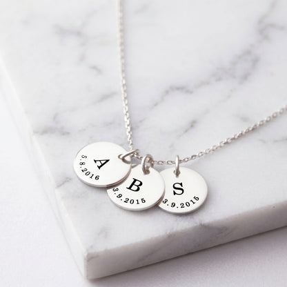 JWH personalized necklace gift