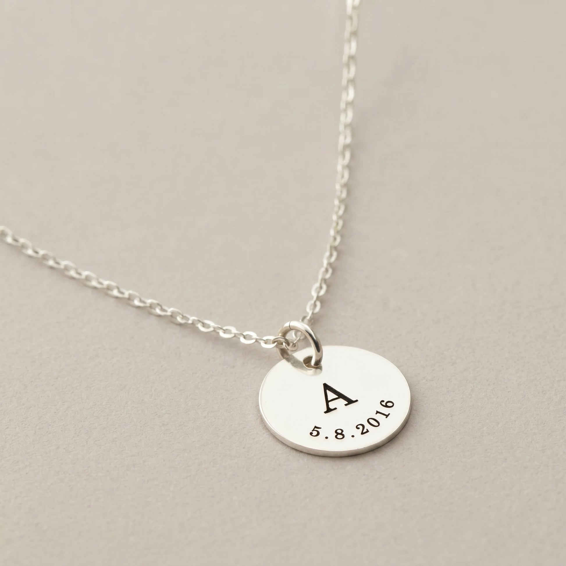 JWH personalized necklace gift