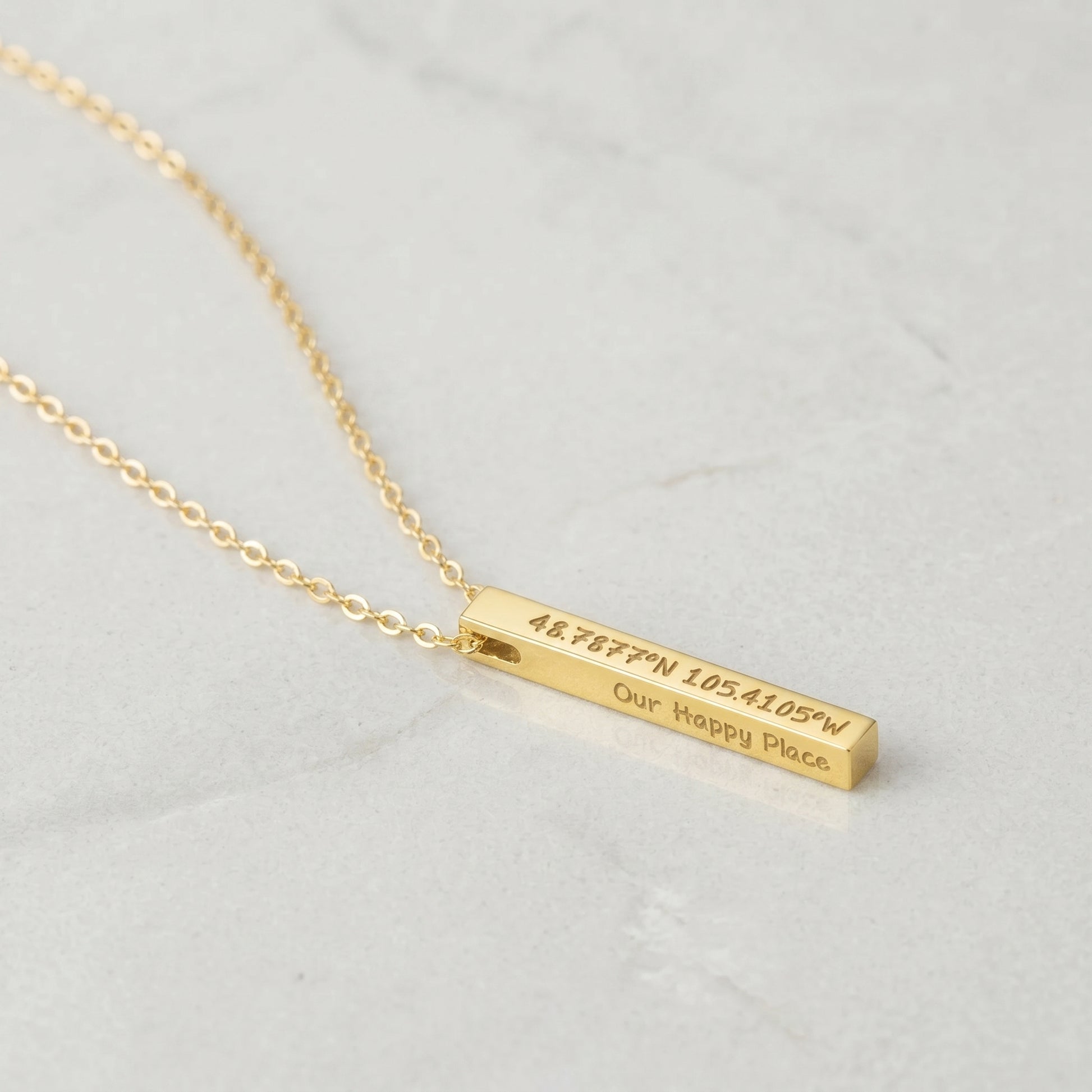JWH personalized necklace gift