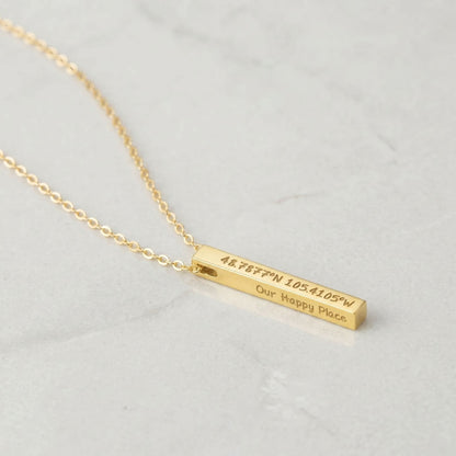 JWH personalized necklace gift