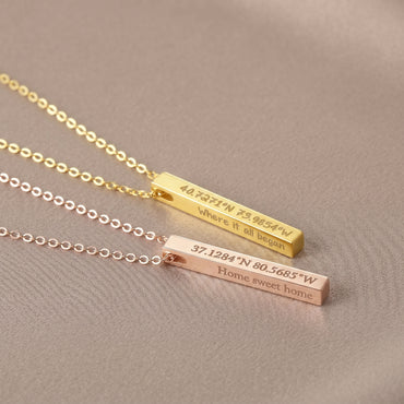 JWH personalized necklace gift