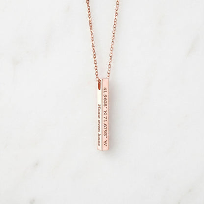 JWH personalized necklace gift