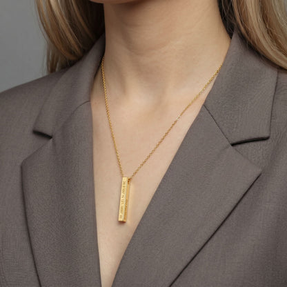 JWH personalized necklace gift