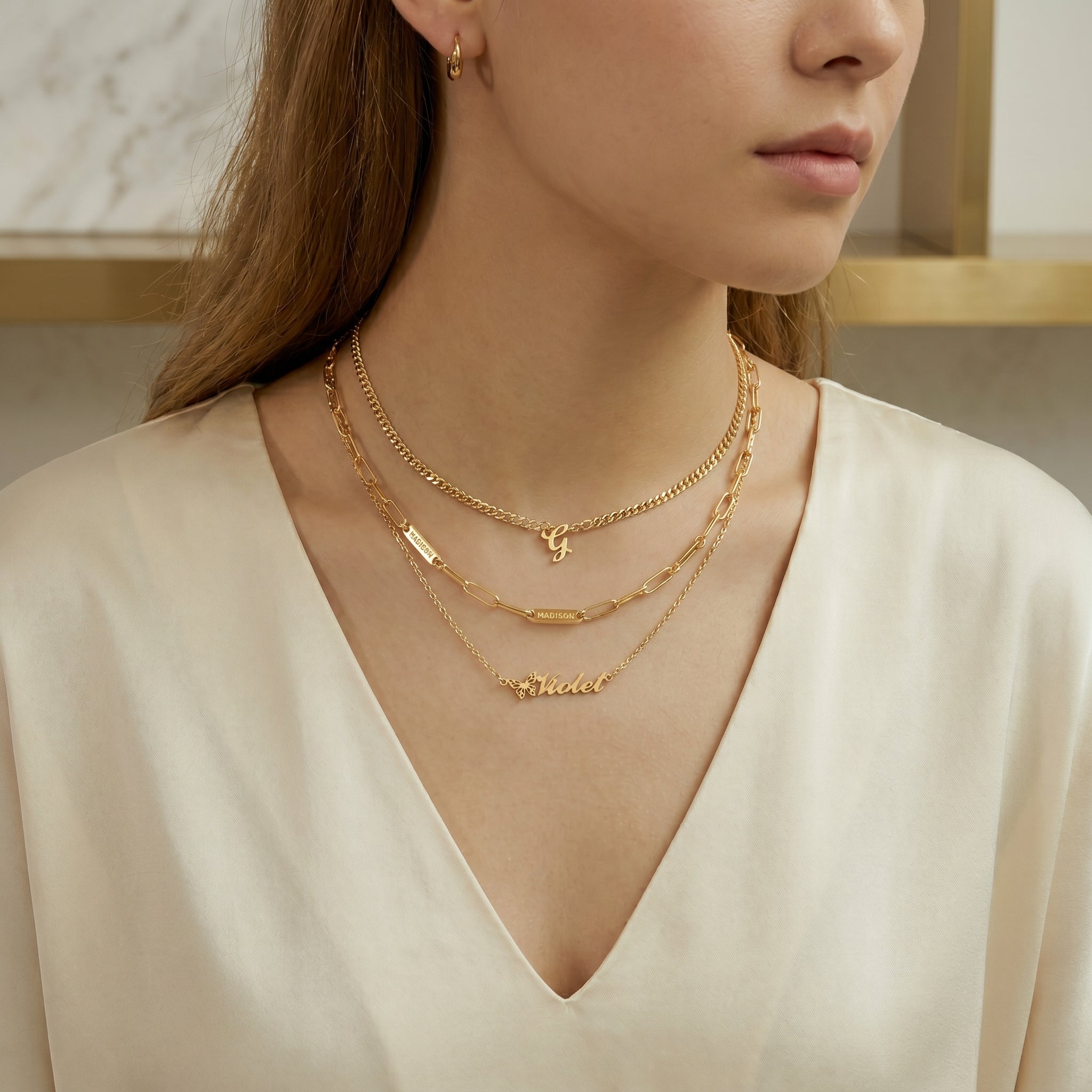JWH personalized necklace gift