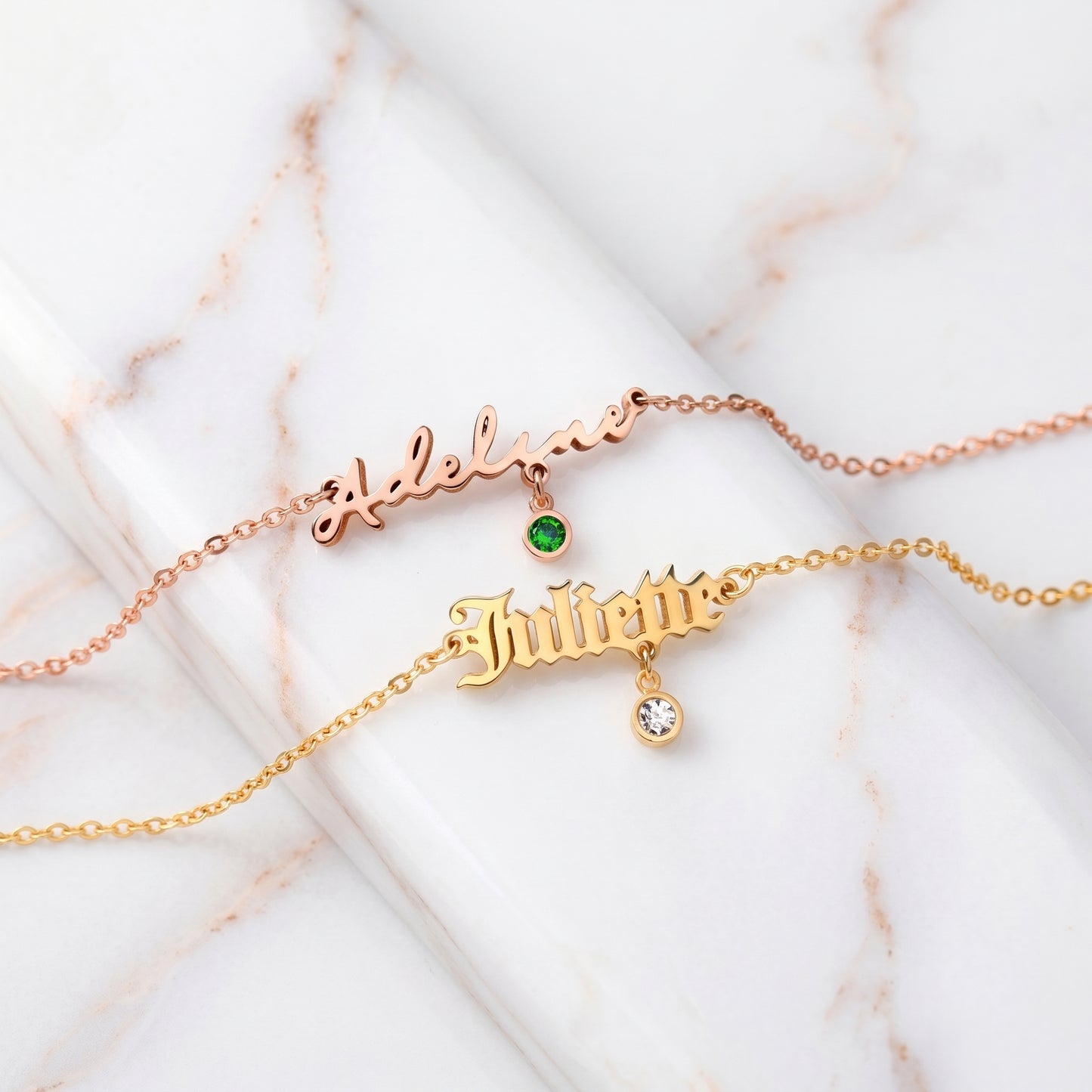 JWH personalized birthstone jewelry