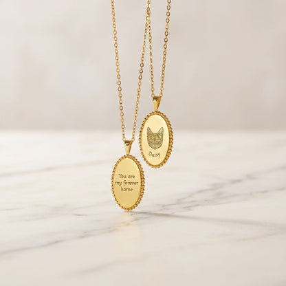 JWH personalized necklace gift