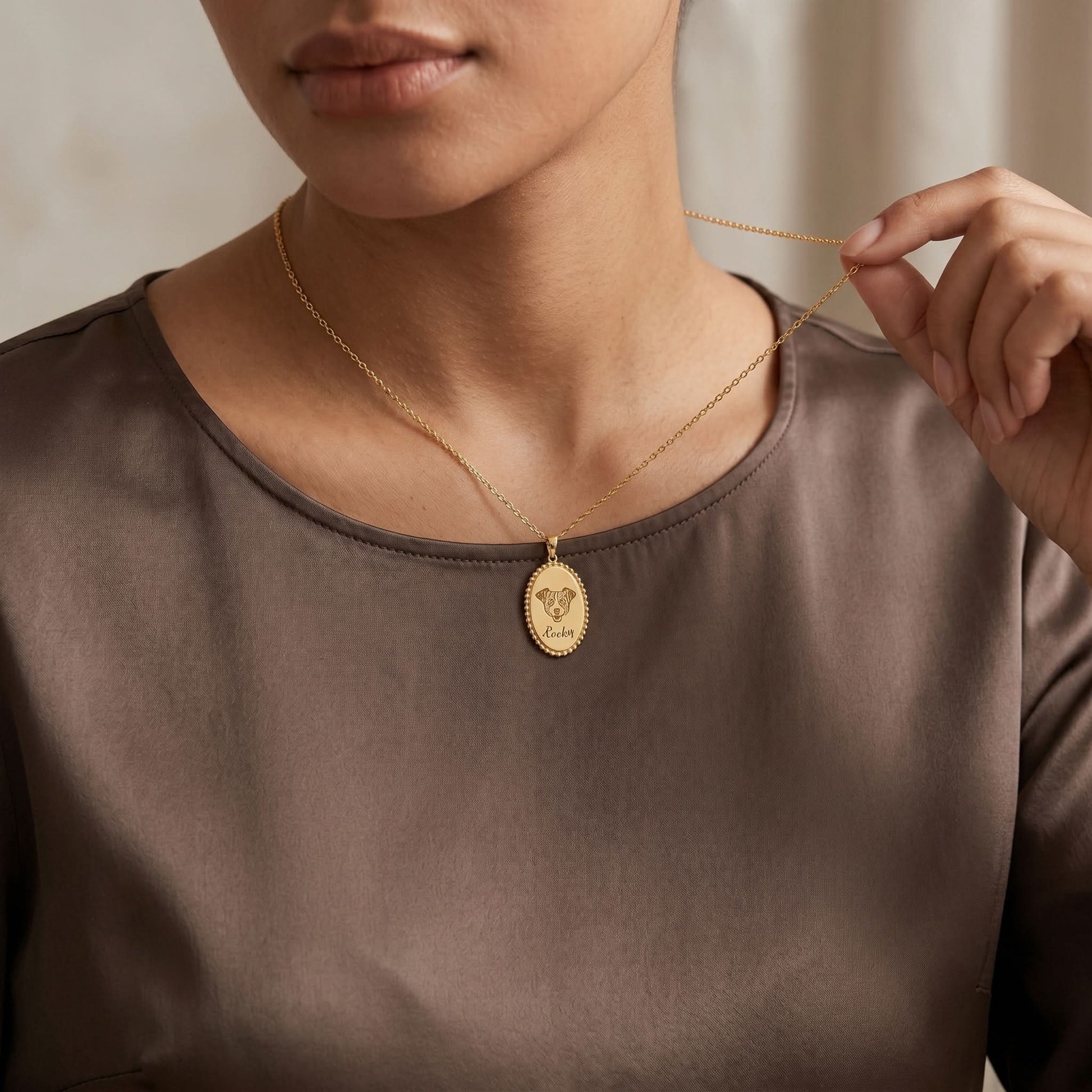 JWH personalized necklace gift