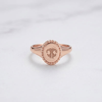 JWH personalized ring gift