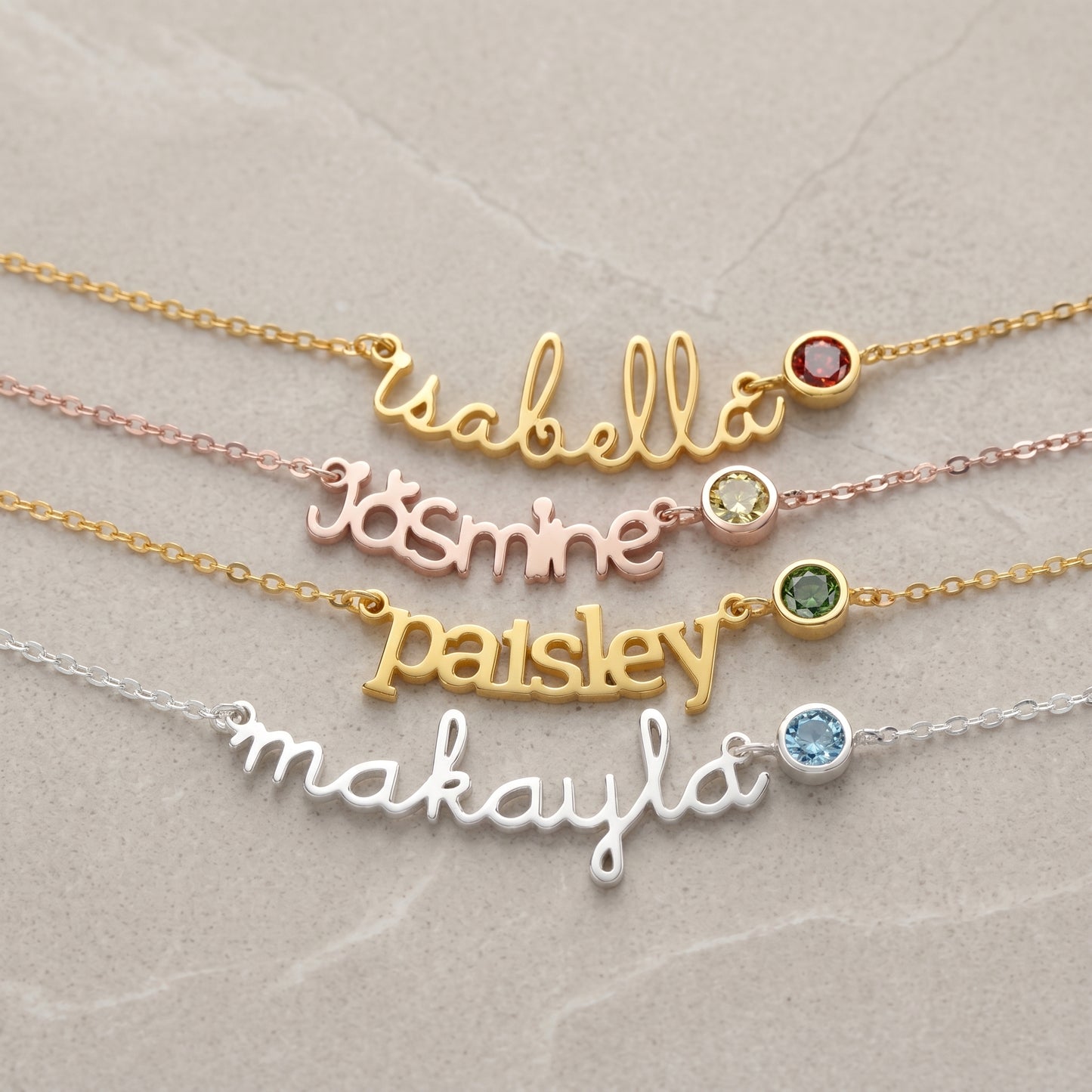 JWH personalized necklace gift