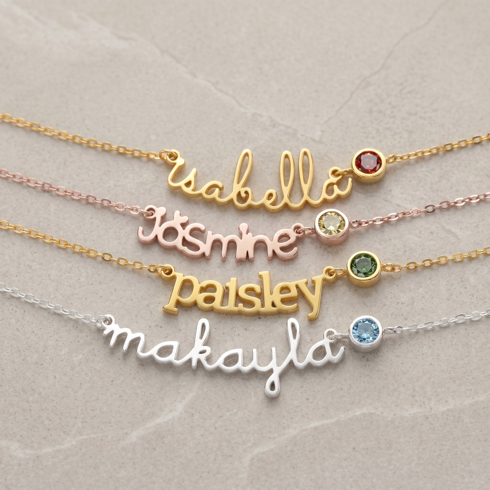 JWH personalized necklace gift