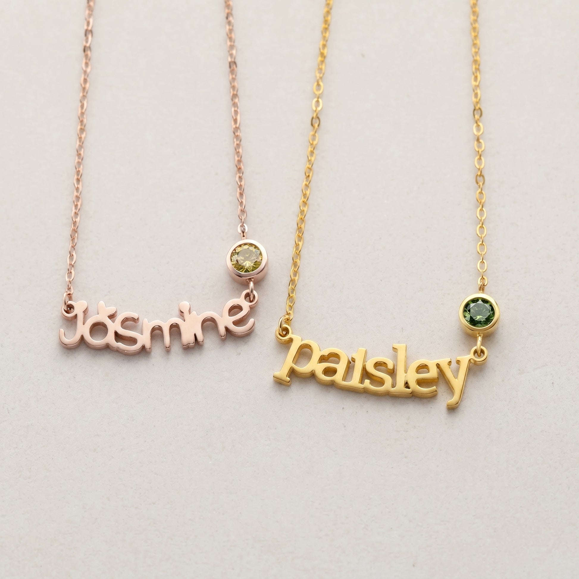 JWH personalized necklace gift