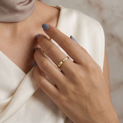 JWH personalized birthstone Ring