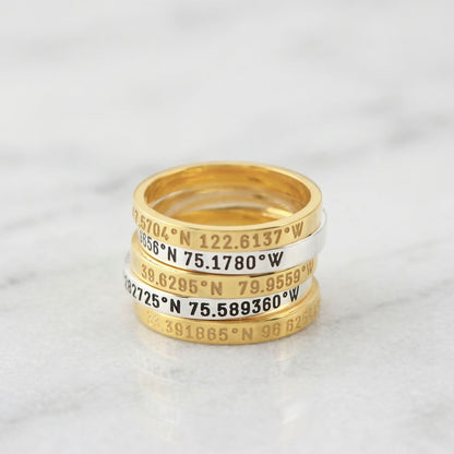 JWH personalized ring gift