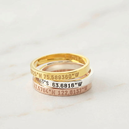JWH personalized ring gift