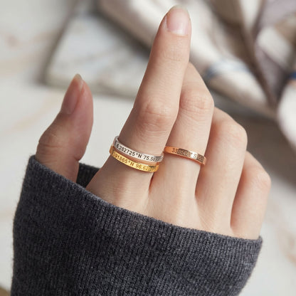 JWH personalized ring gift
