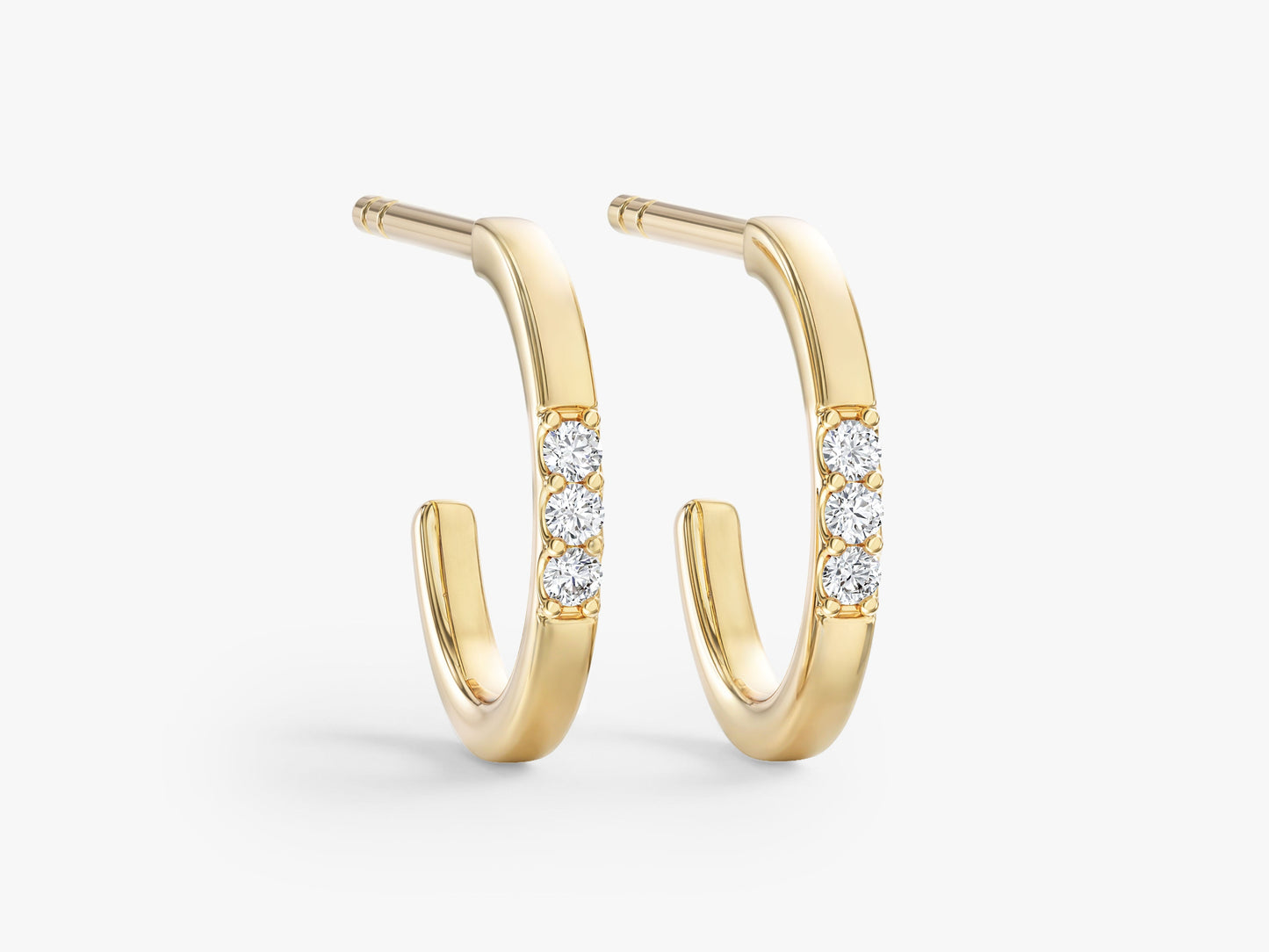 Petite Huggie Earrings