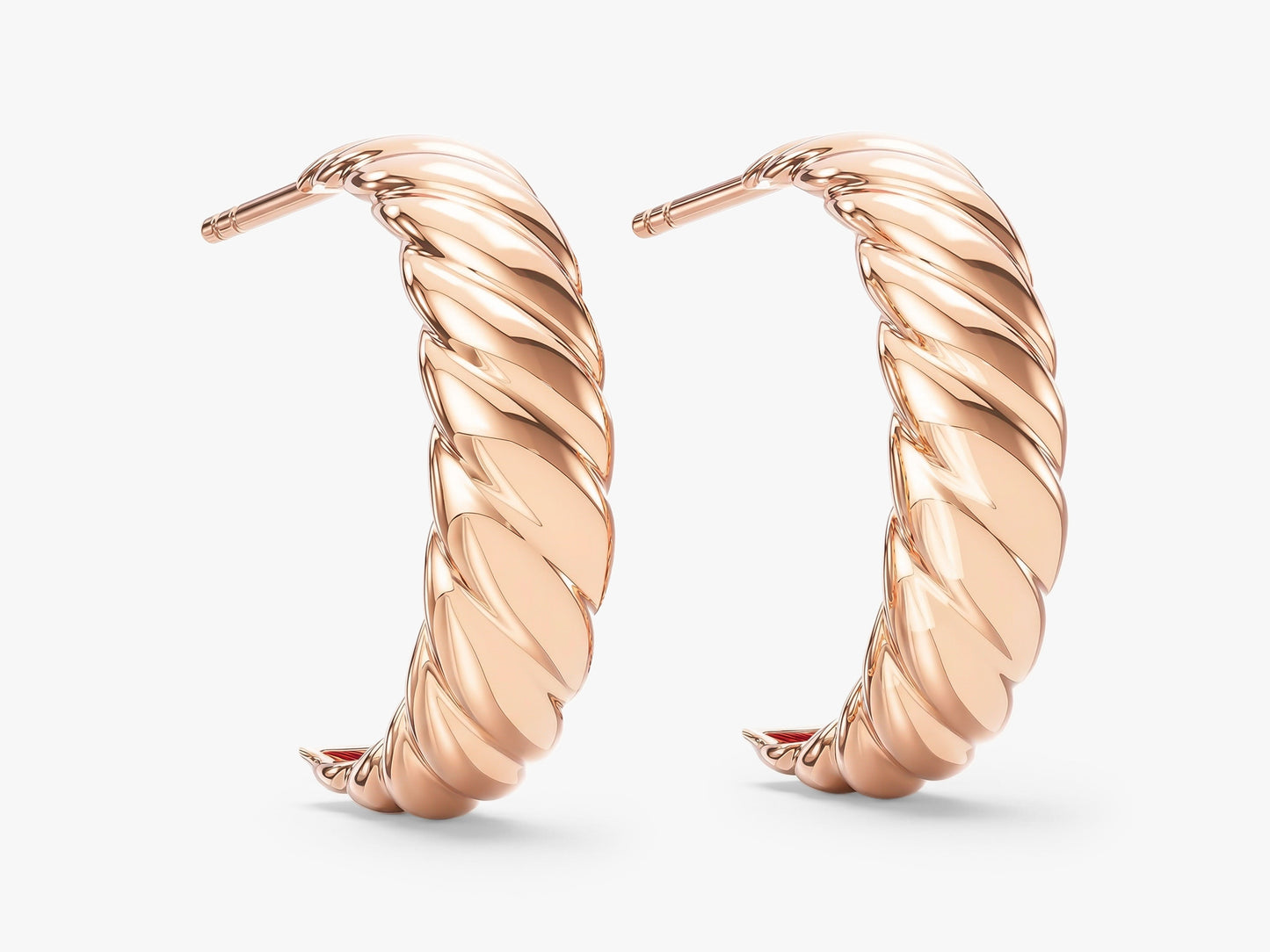 Bold Croissant Hoops