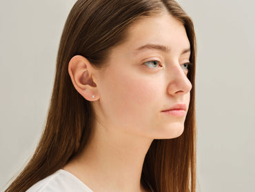 Emerald Cut Stud Earrings (0.25 ct tw)