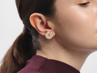 Olive Leaf Earrings