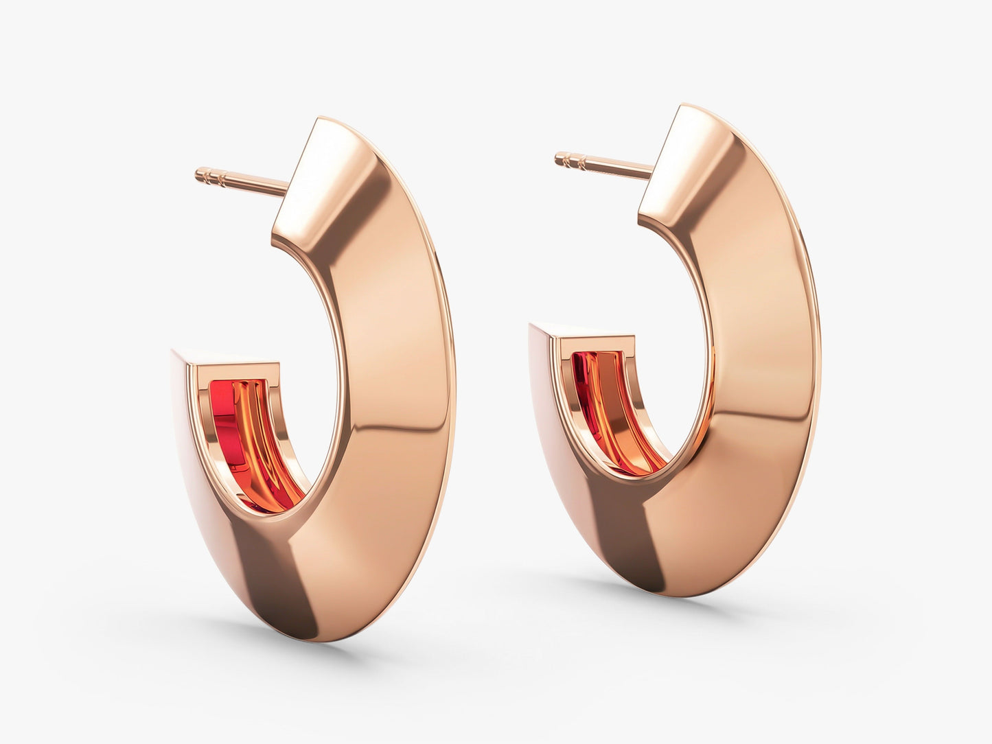 Bold Layered Hoop Earrings