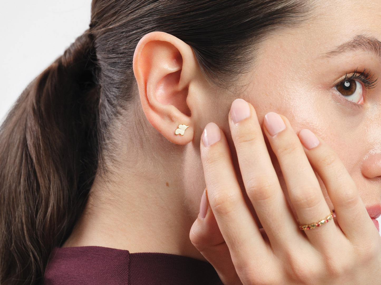 Elephant Stud Earrings