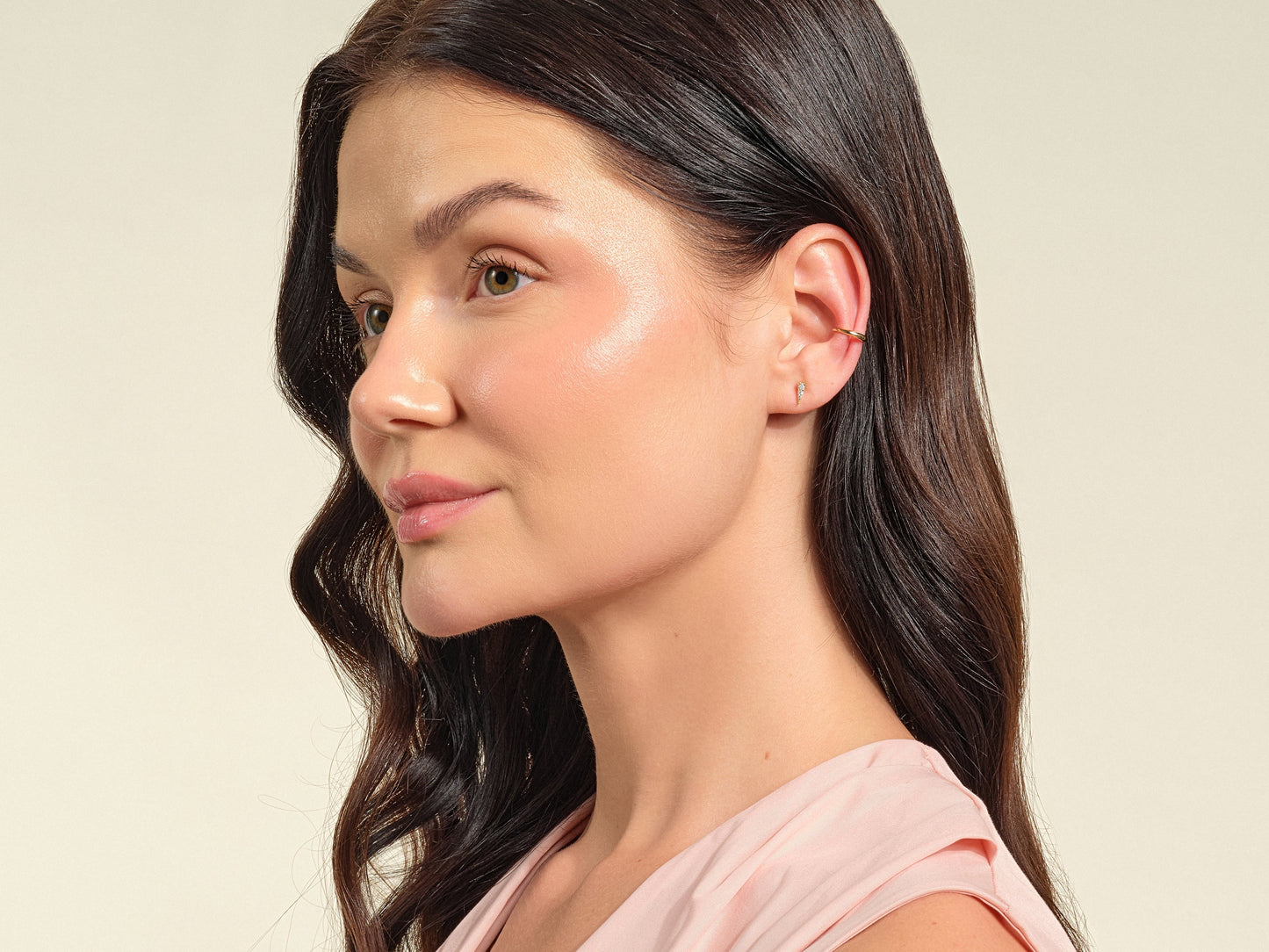 Triangle Stud Earrings