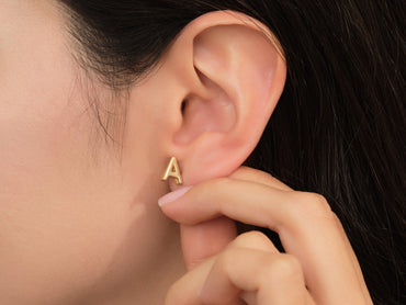 Initial Letter Studs