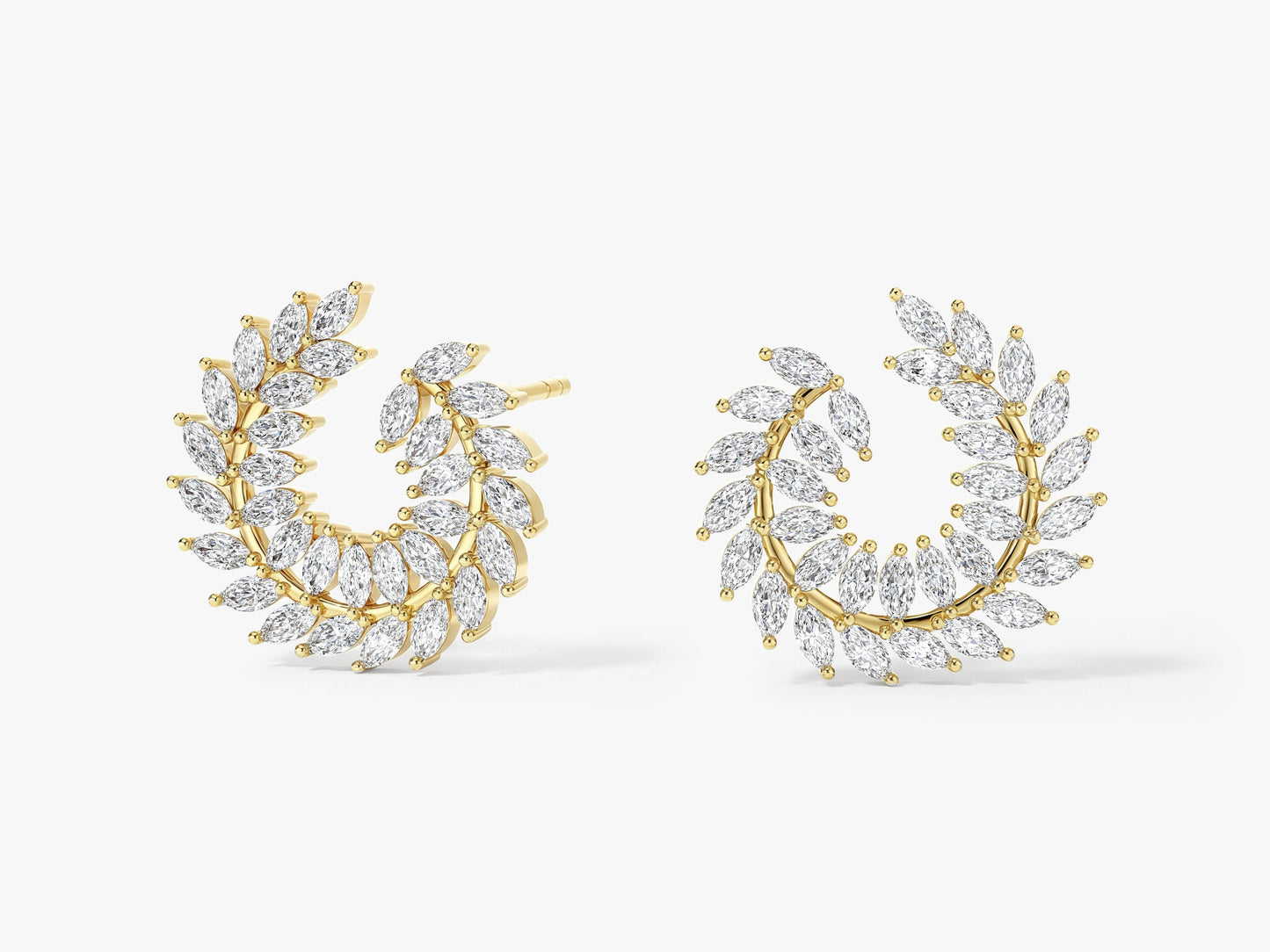 Olive Leaf Earrings
