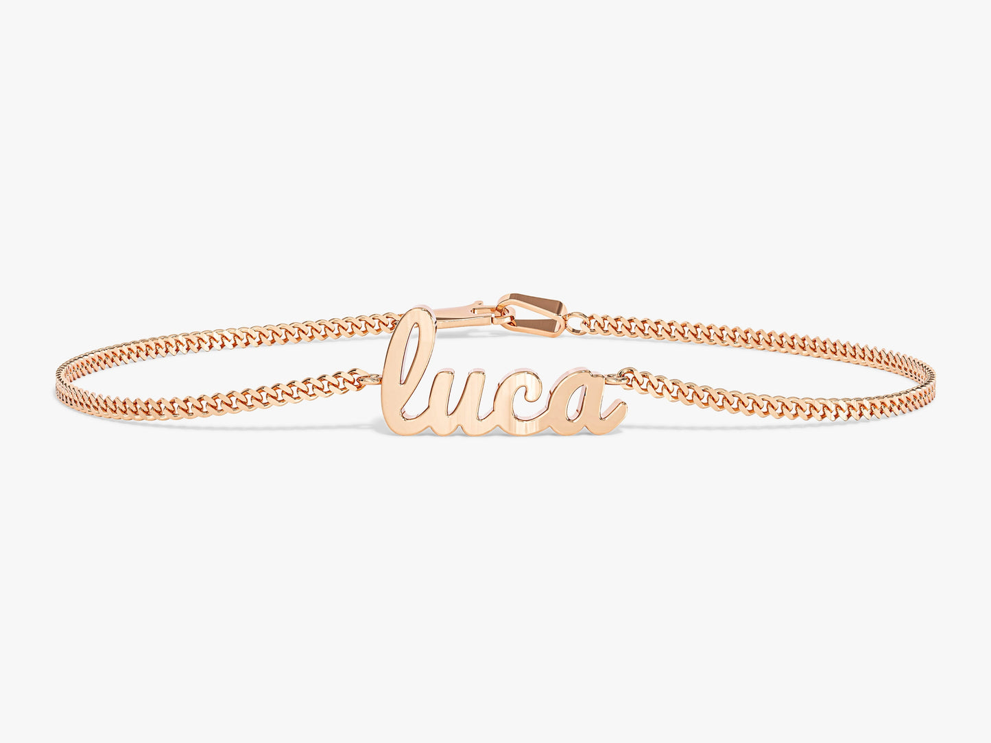 Cuban Chain Name Bracelet