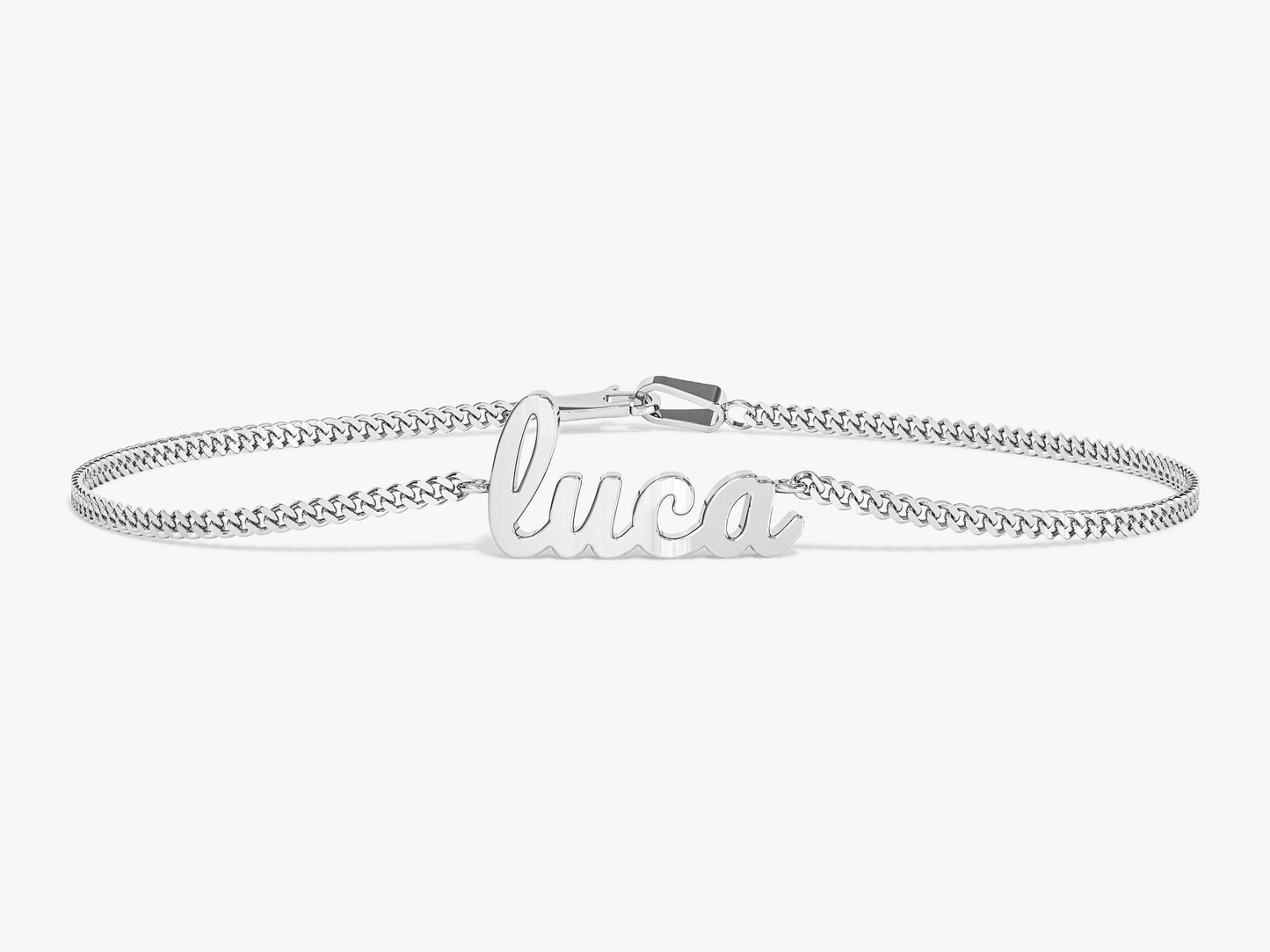 Cuban Chain Name Bracelet