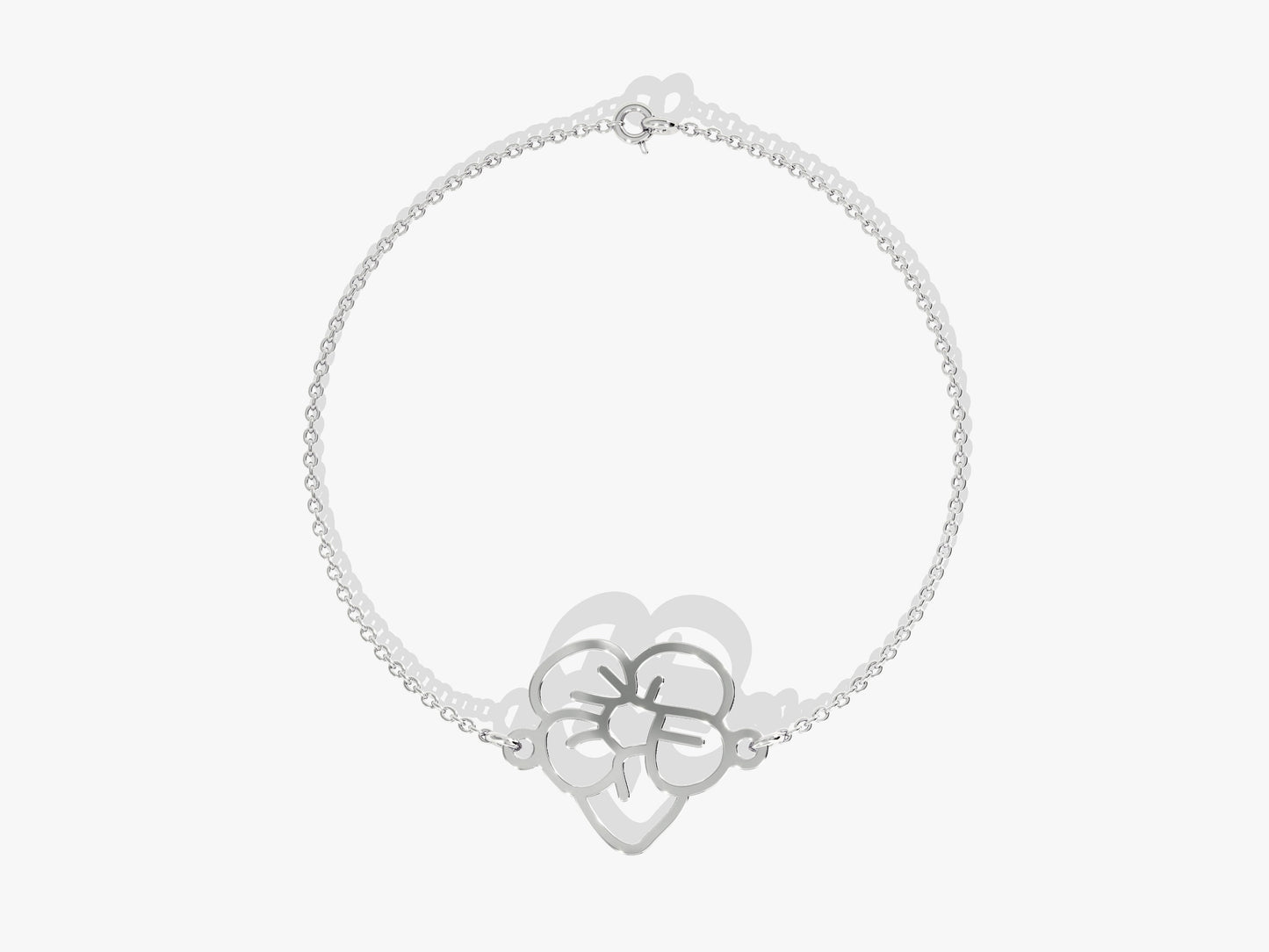 Plain Birthflower Bracelet
