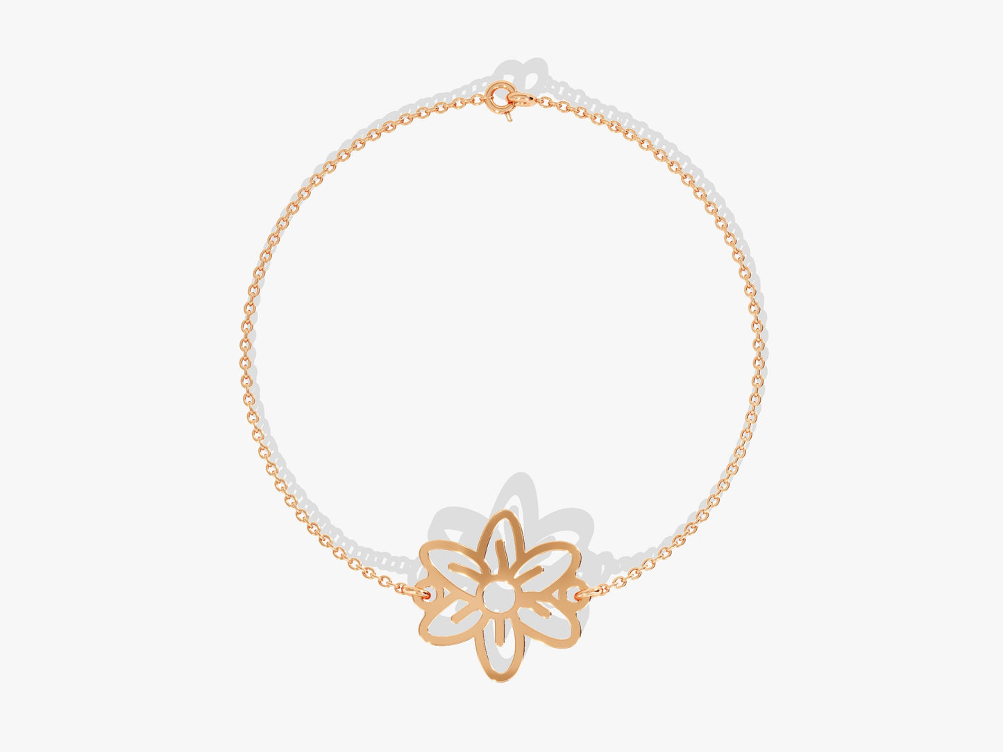 Plain Birthflower Bracelet