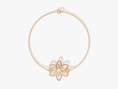 Plain Birthflower Bracelet