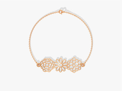 Plain Birthflower Bracelet
